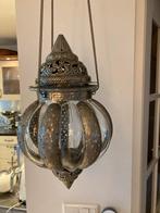 Mooie Turkse hanglamp (waxine), Ophalen of Verzenden, Gebruikt, Glas, Minder dan 50 cm