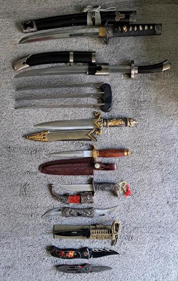 Lot van Decoratieve Zwaarden. beschikbaar voor biedingen