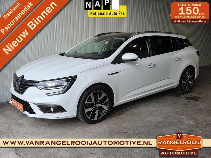Renault Megane Est. 1.3 TCe Bose, trekh., pano, ACC, LED kop, Auto's, Renault, Bedrijf, Te koop, Mégane, ABS, Achteruitrijcamera