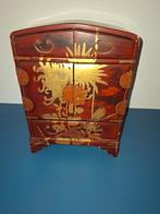 Oosters sieradenkastje, deels lakwerk., Ophalen