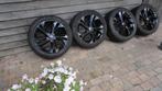 Opel Astra K,J , Ampera E alu velgen met zomerbanden 17 inch, Ophalen, Gebruikt, Banden en Velgen, 17 inch