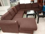 U bank bruin 280x210x160cm, Gebruikt, ., Ophalen of Verzenden, .