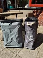 Twee wasmanden grijs, Huis en Inrichting, Badkamer | Badtextiel en Accessoires, Ophalen, Zo goed als nieuw, Grijs