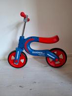 Blauw/rood kleurige stoere loopfiets, loopfietsje, Ophalen of Verzenden, Nieuw, Loopfiets