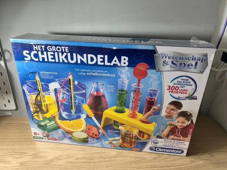 NIEUW | Het Grote Scheikundelab Wetenschap & Spel, Kinderen en Baby's, Speelgoed | Educatief en Creatief, Nieuw, Ophalen of Verzenden