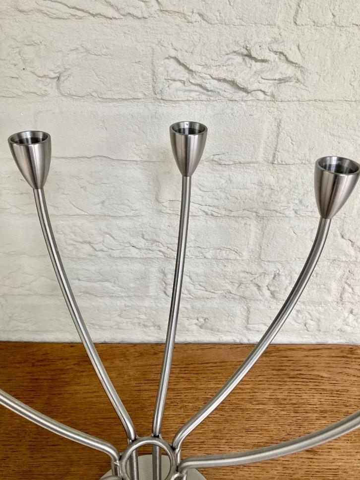 Ikea kandelaar type Stockholm,8 armen. Ontw: K & M Hagberg, Huis en Inrichting, Woonaccessoires | Kandelaars en Kaarsen, Zo goed als nieuw