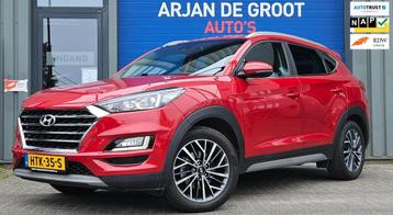 Hyundai TUCSON 1.6 T-GDI 177PK Navi Cruise Leder Carplay C beschikbaar voor biedingen