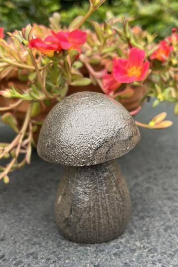 Paddenstoel, beeld, gietijzer, decoratie, herfst, sfeer, top beschikbaar voor biedingen