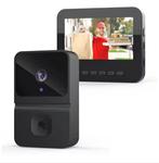 Draadloze Video Deurbel met 4.3” Scherm – Full HD, Ophalen, Draadloos, Nieuw, Steen@hotmail.com