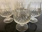 4 cognacglas vieux glas Schott Zwiesel geslepen Desiree, Glas, Overige stijlen, Glas of Glazen, Zo goed als nieuw