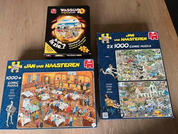 Puzzels o.a. van Haasteren beschikbaar voor biedingen
