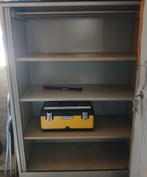Vintage roldeur/archief kast, Huis en Inrichting, Kasten | Roldeurkasten en Archiefkasten, Ophalen, Gebruikt, 25 tot 50 cm