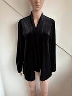 Margittes open jasje blazer maat M zwart fluweel stof, Kleding | Dames, Maat 38/40 (M), Zwart, Margittes, Ophalen of Verzenden