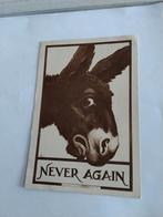 NEVER AGAIN. EZEL, Verzamelen, Ansichtkaarten | Themakaarten, Ophalen of Verzenden, Voor 1920, Sterren en Beroemdheden