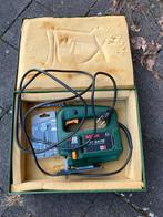 Bosch Decoupeerzaag in Metalen Kist, Doe-het-zelf en Verbouw, Gereedschap | Zaagmachines, Ophalen, Gebruikt, Decoupeerzaag, 30 tot 70 mm