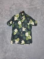Pike Brothers Shirt Hawaii Style Maat M Bloemenprint Groen, Zo goed als nieuw, Pike brothers, Groen, Halswijdte 39/40 (M)
