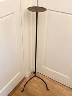 Grote staande smeedijzeren kandelaar, driepoot, 128 cm h, Ophalen, Gebruikt, Bruin, Kandelaar