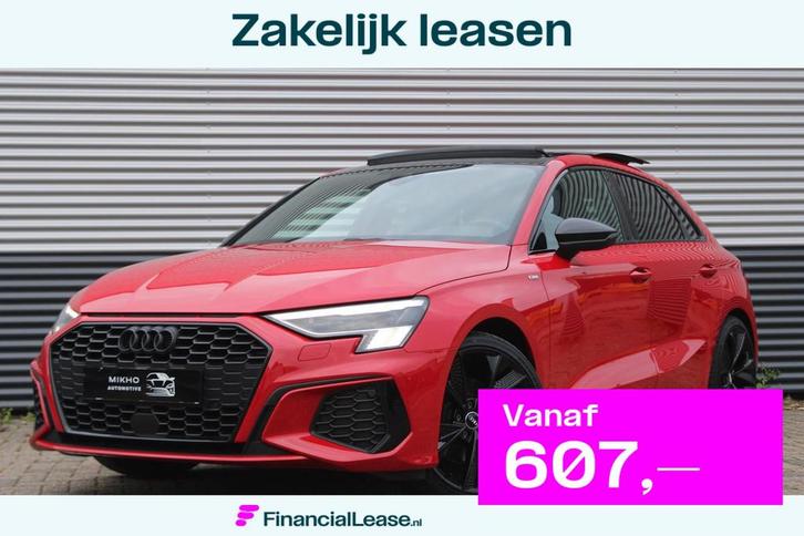 Audi A3 Sportback 35 TFSI |3x S-Line|Panoramadak| Matrix LED, Auto's, Audi, Bedrijf, Lease, Financial lease, A3, ABS, Achteruitrijcamera