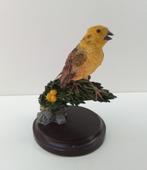 De Geelgors - Vogel Beeldje - Eaglemoss, Ophalen of Verzenden, Zo goed als nieuw, Vogel, Beeldje of Figuurtje