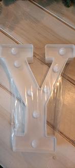 Lichtletter Y, Ophalen of Verzenden, Nieuw, Geboorte of Huwelijk