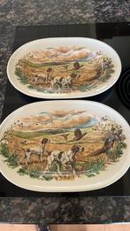 2 schalen fazantenjacht Royal Schwabap, Antiek en Kunst, Ophalen of Verzenden