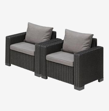 loungestoelen California- tuinset- tuinstoelen (set van 2)   beschikbaar voor biedingen