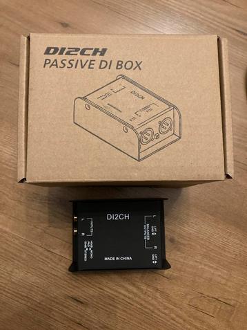 DI2CH Passive DI Box + Behringer DI400P - Nieuw beschikbaar voor biedingen