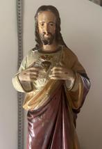 Jezus heilig hart beeld 40 cm, Antiek en Kunst, Antiek | Religie, Ophalen of Verzenden