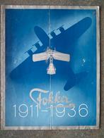 FOKKER 1936 BROCHURE D.21 C.10 T.4 F.22 F.20 KLM LVA 25 JAAR, Verzamelen, Ophalen of Verzenden, Gebruikt, Schaalmodel