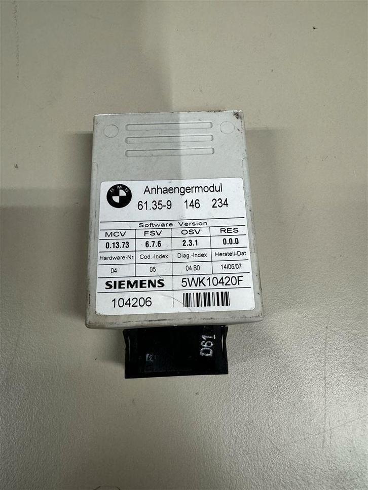 BMW E81 E82 E87 E92 E93 AHM3 aanhangwagen Ecu 9111947 914623, Auto diversen, Auto-accessoires, Zo goed als nieuw, Ophalen of Verzenden