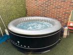 Netspa Montana Jacuzzi 6 Persoons, Tuin en Terras, Bubbelbaden en Hottubs, Ophalen, Gebruikt, Grondzeil, Opblaasbaar