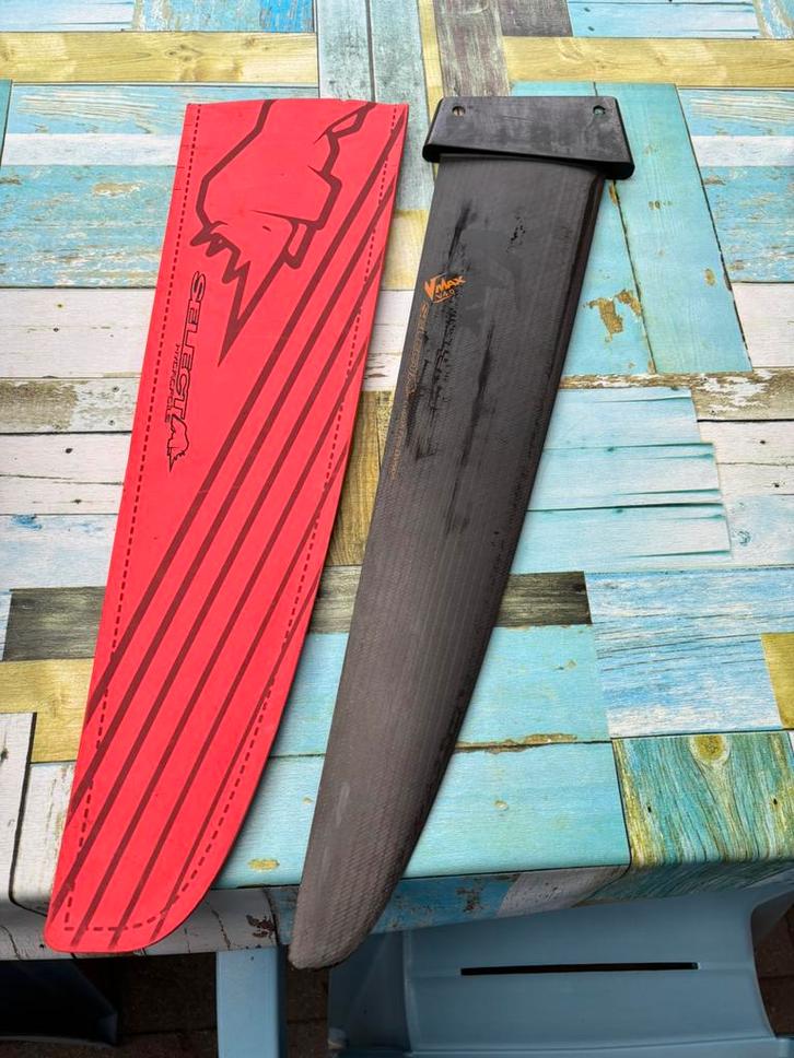 Vmax 53 cm en Vector 30 cm vin en rdm verlenger, Watersport en Boten, Windsurfen, Zo goed als nieuw, Overige typen, Minder dan 5 m²