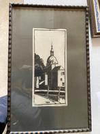 Oude Litho van Dordtrecht van Piene Pramais ?? zie foto`s, Verzenden