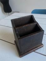 Oud pennenbakje van hout, Diversen, Ophalen of Verzenden, Gebruikt