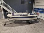 Crescent 480 Solo 60pk Mariner EFI kalf 750kg, Watersport en Boten, Gebruikt, 3 tot 6 meter, 50 tot 70 pk, Polyester