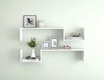 Witte Wandplanken 4x (design), Huis en Inrichting, Woonaccessoires | Wandplanken en Boekenplanken, Ophalen of Verzenden, Nieuw