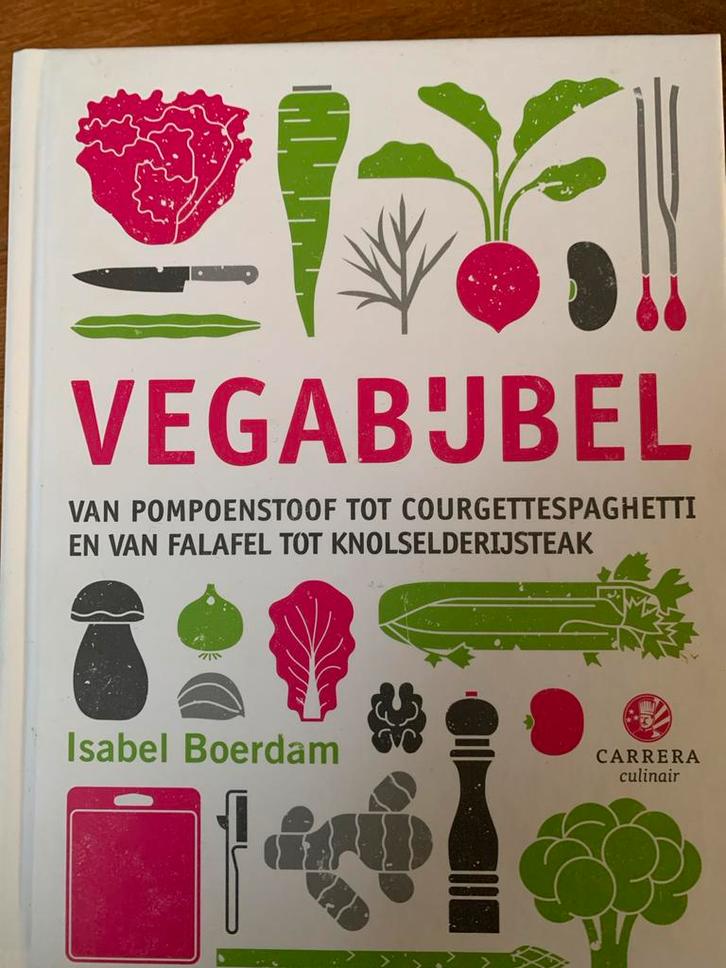 Isabel Boerdam - Vegabijbel, Boeken, Kookboeken, Zo goed als nieuw, Voorgerechten en Soepen, Nederland en België, Vegetarisch