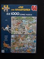 Jan van Haasteren 2x1000 Safari & Storm Puzzels, Ophalen, 500 t/m 1500 stukjes, Zo goed als nieuw, Legpuzzel