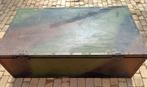 Mooie houten militaire kamer kist, 80 x 45 x 23 cm, Ophalen, Landmacht, Nederland, Kist of Geocache