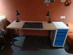 Ikea lagkapten  bureau  140x200, Ophalen, Zo goed als nieuw