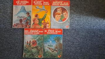 5 x pocket Bob Evers ( soort eerste druk ) beschikbaar voor biedingen