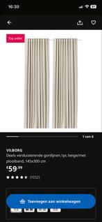 Ikea gordijn 143x240, Huis en Inrichting, Ophalen, 100 tot 150 cm, 200 cm of meer, Nieuw