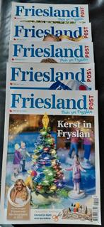5 x Friesland Post bladen o.a. Sneek, Harlingen en Joure, Ophalen of Verzenden, Zo goed als nieuw, Overige typen