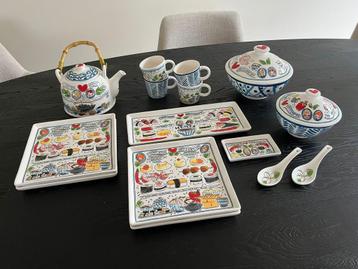 Blond Amsterdam Asia Sushi Servies beschikbaar voor biedingen