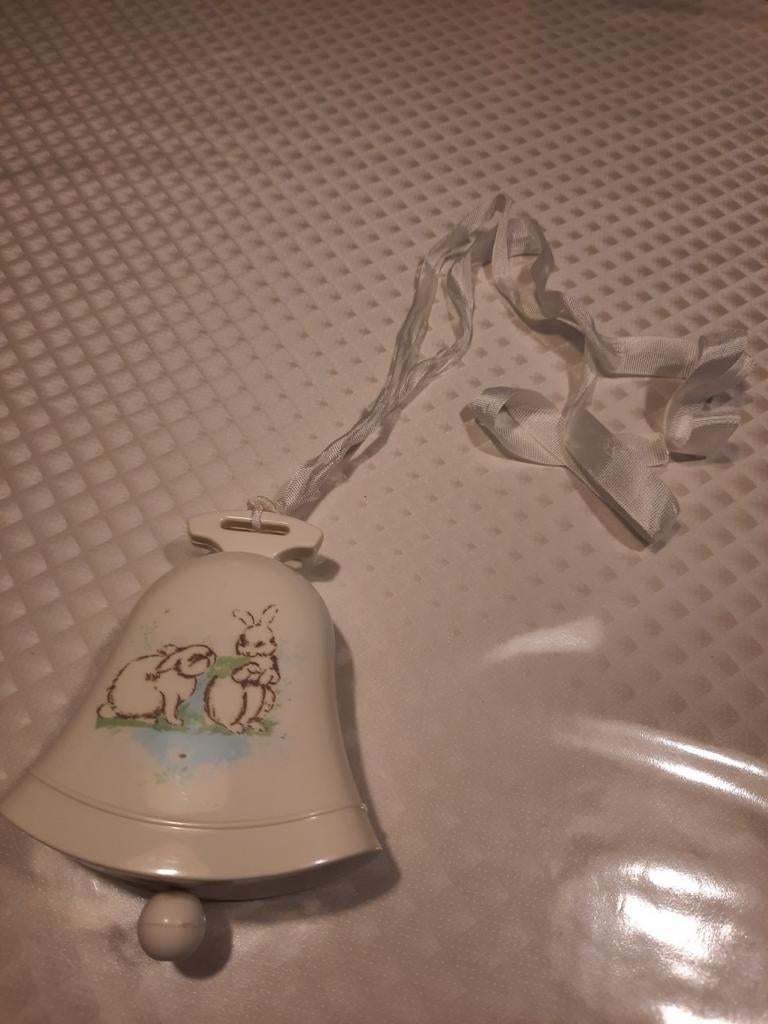 Vintage muziekdoosje met Konijntjes, Ophalen of Verzenden, Gebruikt