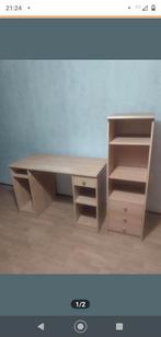 Bureautafel met een boekenkast, Huis en Inrichting, Bureaus, Ophalen, Gebruikt