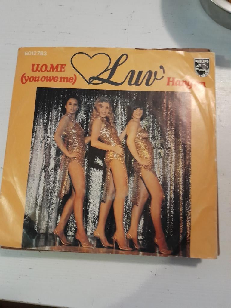 Luv 7 inch u.o.m.e., Ophalen of Verzenden, Zo goed als nieuw, Pop, Single