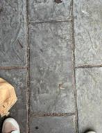Beton terrastegel met getrommelde rand, Ophalen, Gebruikt, 10 m² of meer, Beton