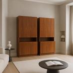 XXL vintage dressoir wandmeubel palissander design jaren '60, Verzenden, 25 tot 50 cm, Minder dan 100 cm