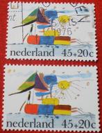 NL - 2x Kinderpostzegels 1976 - Boot - Postfris / Gestempeld, Postzegels en Munten, Postzegels | Nederland, Na 1940, Ophalen of Verzenden